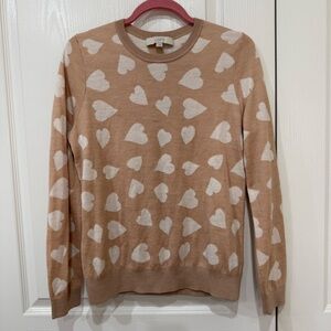 LOFT Heart Sweater